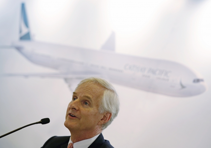 Hong Kong airline Cathay's 1H profit tumbles 82 percent