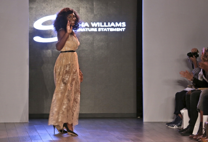 Serena Williams pens female-power poem for fashion show