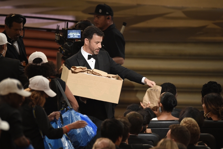 The Latest: Emmy winners wined, dined at Governor's Ball