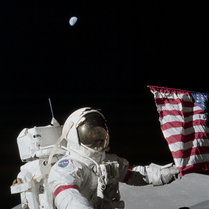 Gene Cernan, last astronaut to walk on the moon, dies at 82