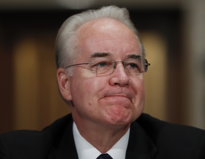 Price tries to reassure on health care; Dems not buying it
