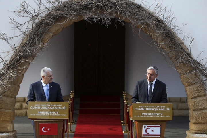 Turkey's PM: Up to Greek Cypriots to push peace talks on