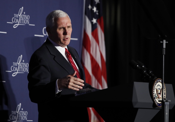 The Latest: Pence says Flynn story affirms Trump decision