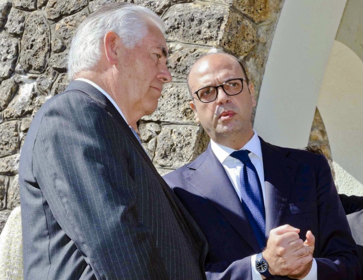 The Latest: Italy assures Japan of broad unity on N. Korea