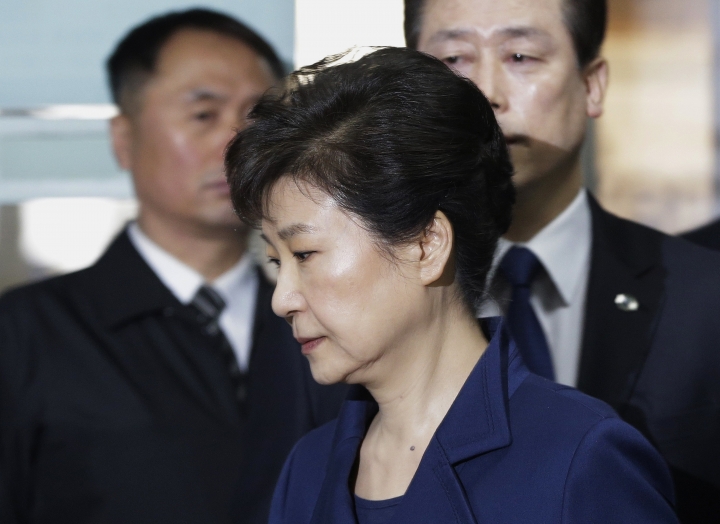 Ousted South Korean president's graft trial begins Tuesday