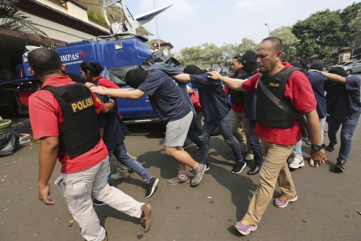 Indonesia police arrest dozens in raid on Jakarta gay sauna