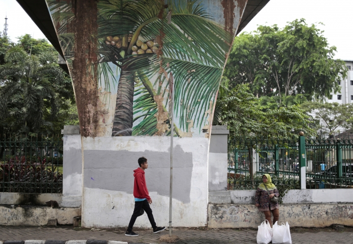 AP PHOTOS: As Indonesia cuts forests, fake nature thrives