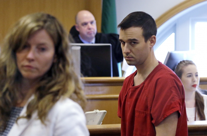 Man charged with killing wife in Uber car pleads not guilty