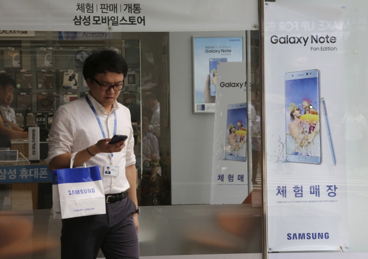 Samsung to recover rare metals, components in Galaxy Note 7s