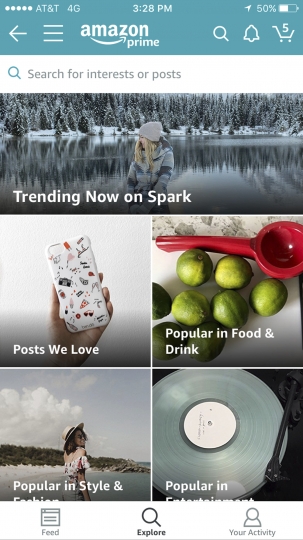 Amazon's new social network is looking a lot like Pinterest
