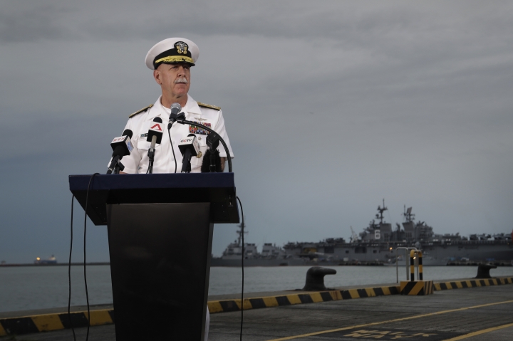 US says some remains of sailors found on USS John McCain