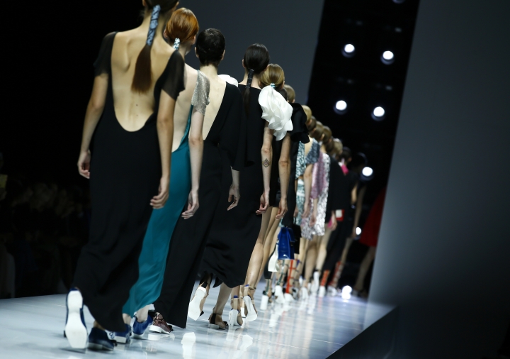 Jean Reno talks seduction at Lanvin designer's Paris debut