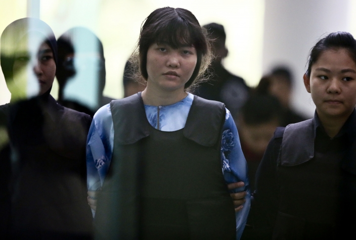 Witness at Malaysia trial says 4 more suspects in Kim murder