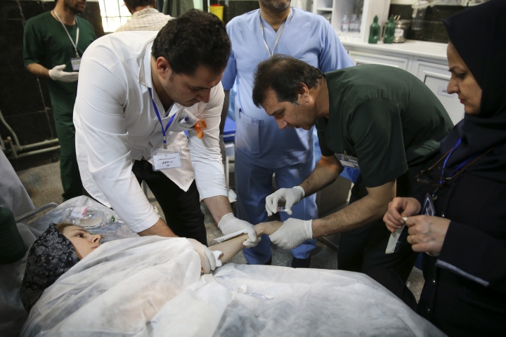Criticism of US sanctions returns in Iran after earthquake