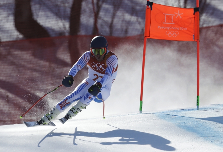 Injury-plagued Ligety encouraged by 5th in Olympic combined