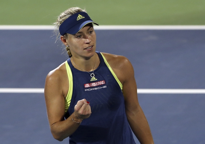 Kerber easily advances to 2nd round in Dubai; Bellis wins
